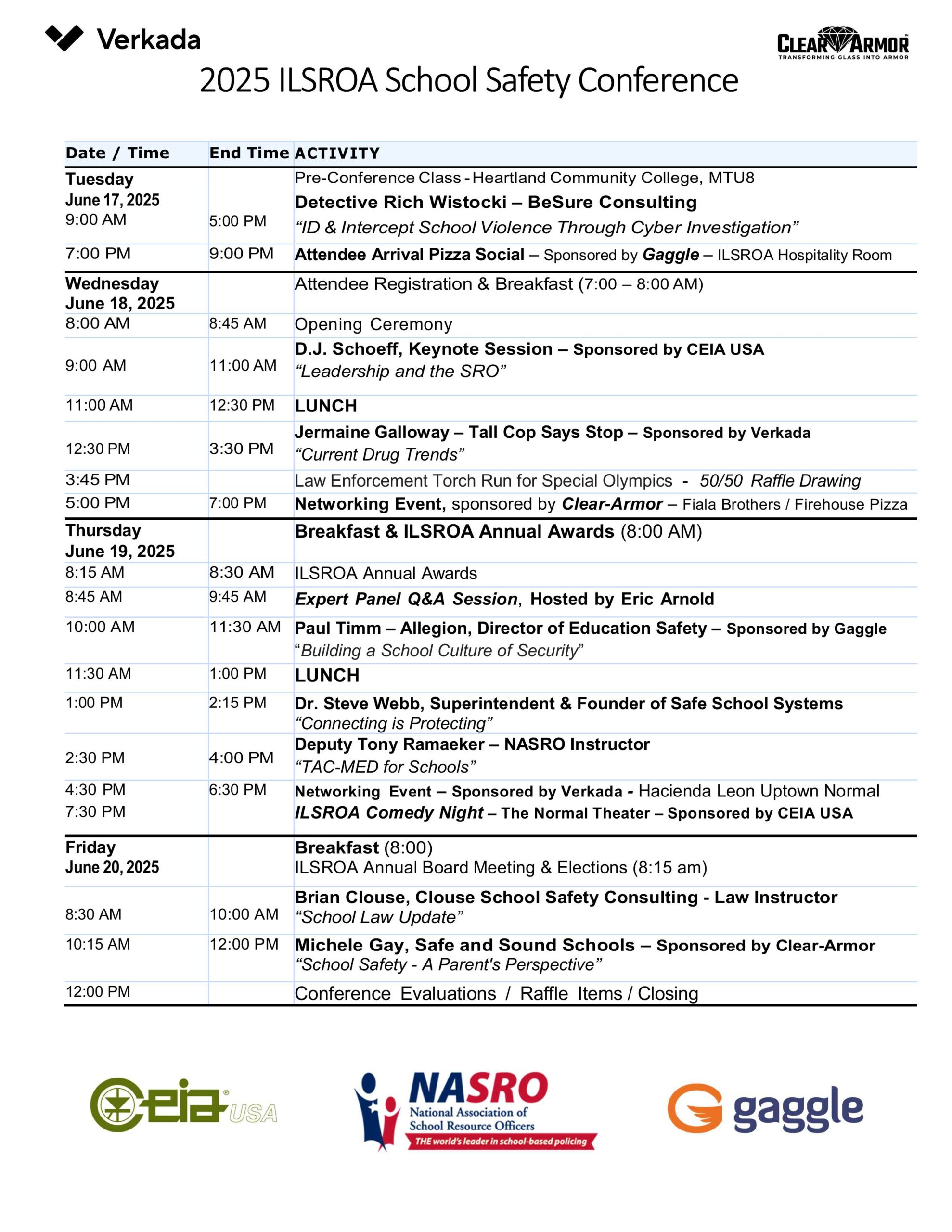 25 ILSROA Conference Agenda 4-22-25 25 ILSROA Conference Agenda 4-22-25