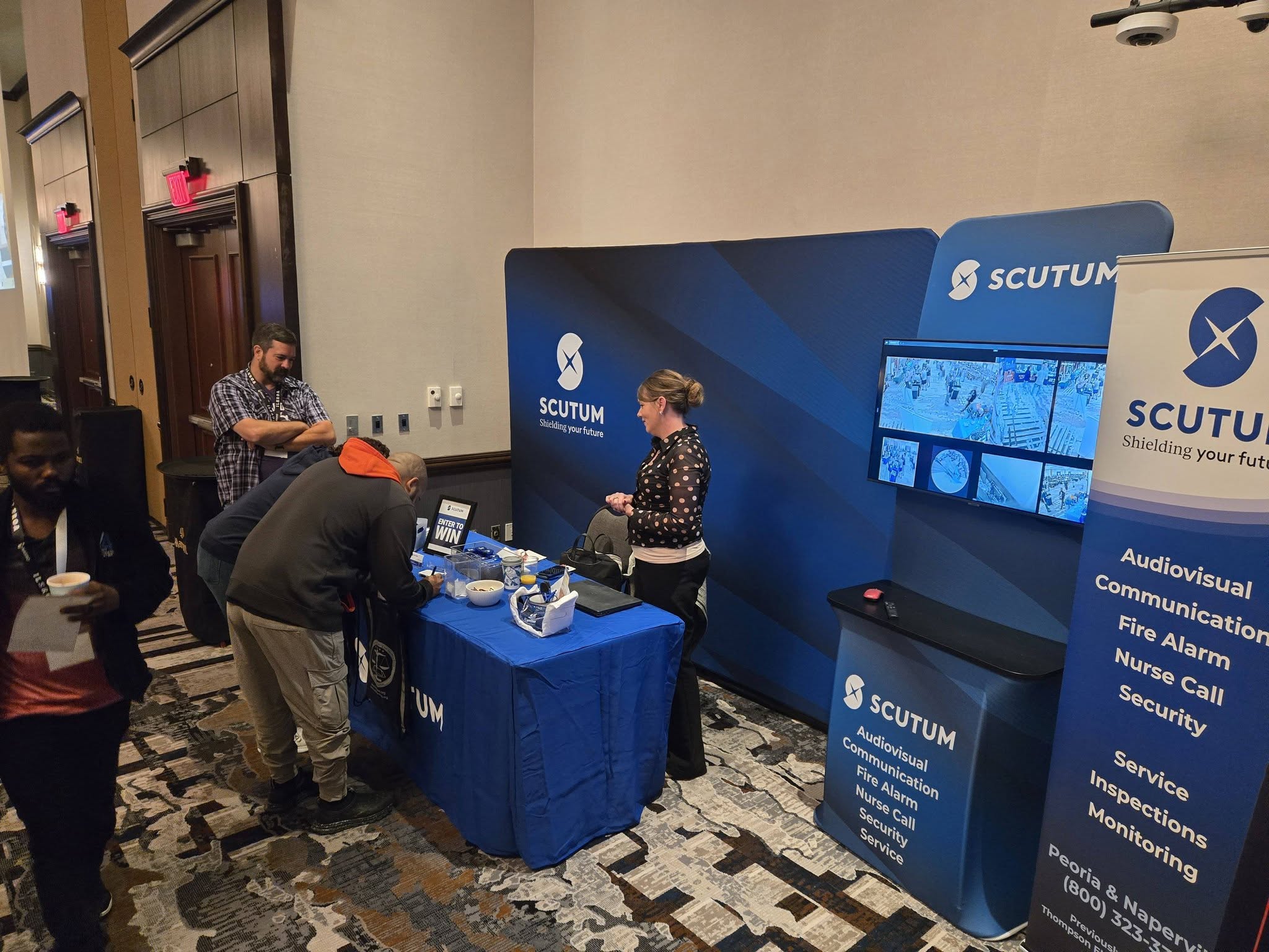 Scutum exhibit at the 2026 ILSROA conference
