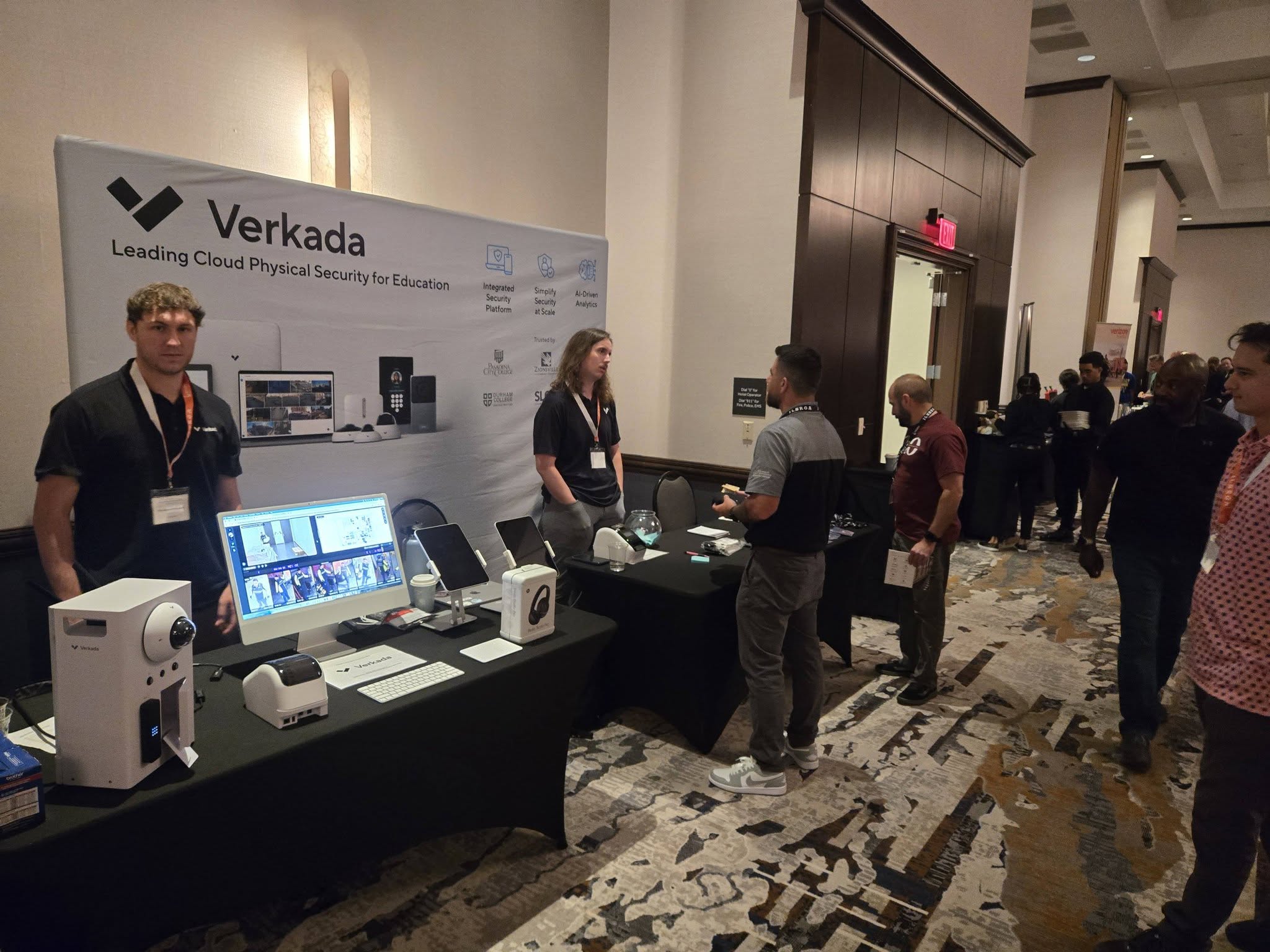Verkada exhibit at the 2026 ILSROA conference